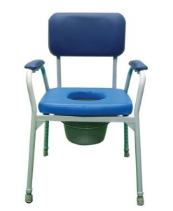 Bedside Commode - Aluminium