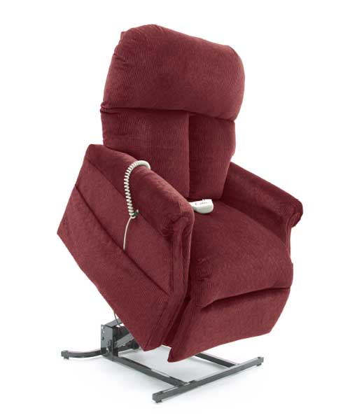 The Pride LC107 is one of Prideâ€™s most versatile recliner lift chairs. The chair features an infinite position system allowing for a variety of comfort levels, from watching TV to sleeping. The LC107 is also an affordable and high quality recliner lift chair.