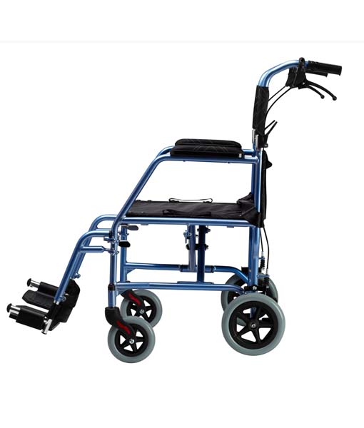 Omega Transit Wheelchair Side View