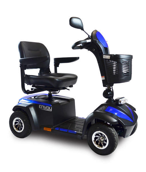 The Envoy series, brings an outstanding addition to the Drive range of mobility scooters, with a brilliant performance similar to much bigger models. 