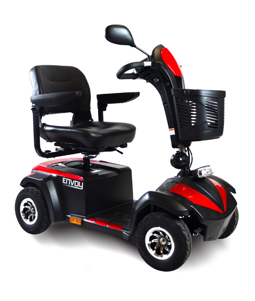 The Envoy series, brings an outstanding addition to the Drive range of mobility scooters, with a brilliant performance similar to much bigger models.