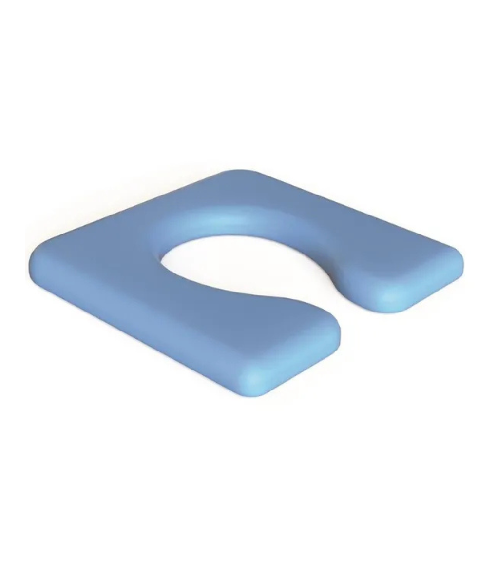 KCare Shower Commode Polyurethane Open Seat 44.5cm 1 KCare Shower Commode Polyurethane Open Seat 44.5cm