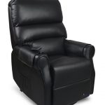 Twin Motor Leather Charcoal Black