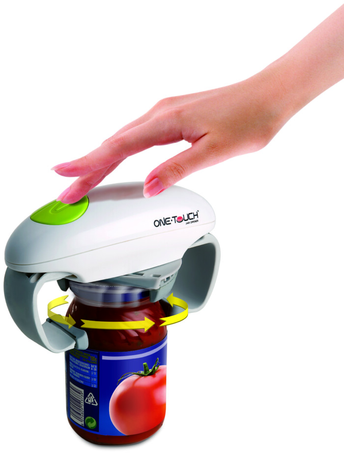 One Touch Electric Jar Opener