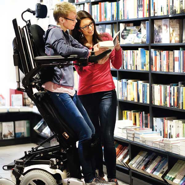 Sunrise QM710 Stand Up Scripted Power Chair 2