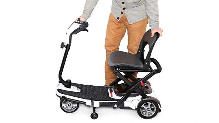 Pride S19 Quest Deluxe Folding Mobility Travel Scooter 3