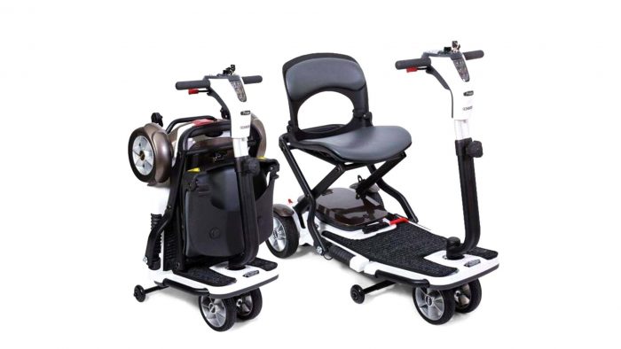 Pride S19 Quest Deluxe Folding Mobility Travel Scooter 7