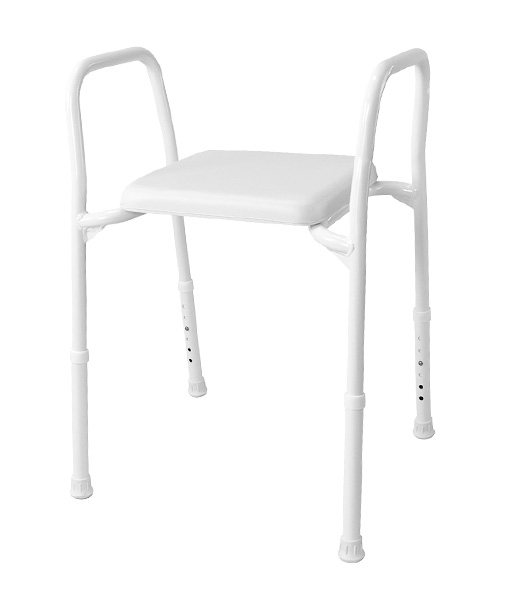 Shower Stool - Extra Wide Padded 2