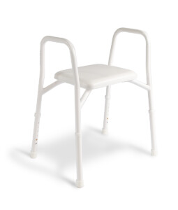 Hero Medical Aluminium Rust Free Padded Shower Stool and Chair