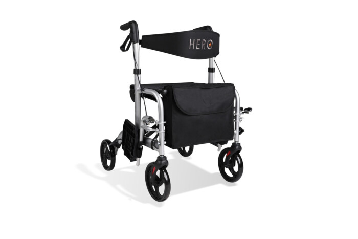 Hero Medical Wheelchair/Rollator - Fusion 2 in 1 2