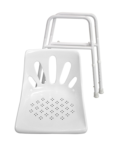 Collapsible Portable Folding Shower Chair - Aluminium 4