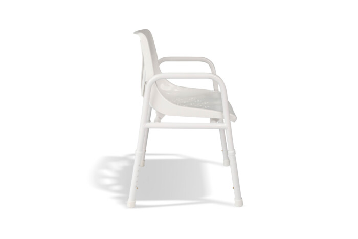 Collapsible Portable Folding Shower Chair - Aluminium Rust Free 2