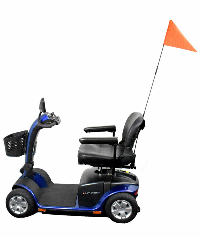 Mobility Scooter Flag + Bracket 1