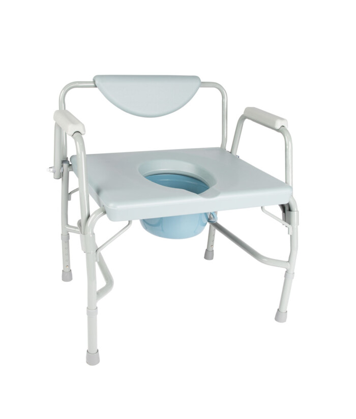 3 in 1 - Bariatric Drop Arm Commode Chair 1