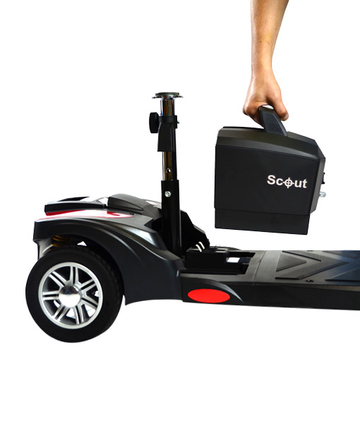 Drive Medical Scout Sport Quattro Mobility Scooter 8