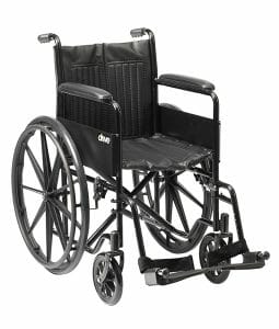 Drive Medical S1 Steel Wheelchair