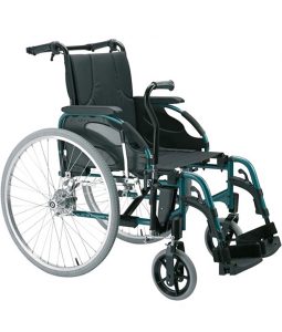Invacare Action 3NG lever drive wheelchair – right hand side