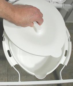 Toilet Bowl and Lid