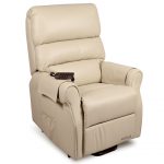 Twin Motor Leather Taupe Beige