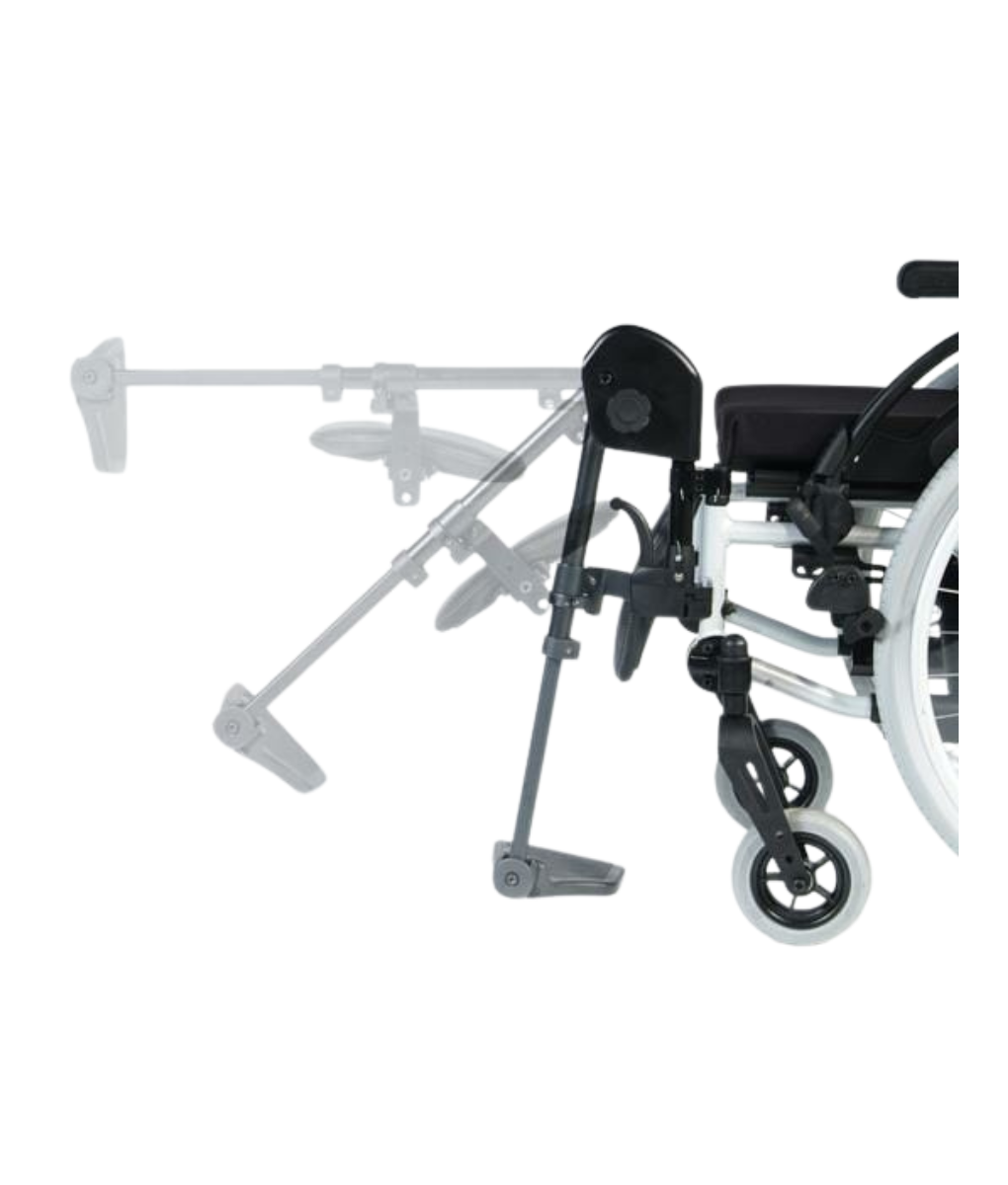 Sunrise Medical Breezy Basix/Rubix/Q200 Elevated Legrest 3 Sunrise Medical Breezy BasixRubixQ200 Elevated Legrest Image 3