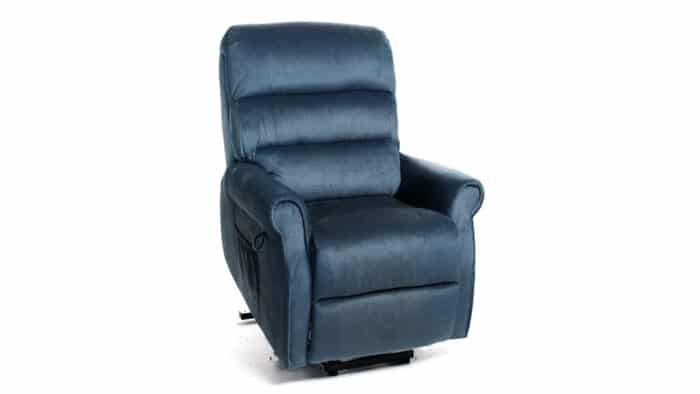 Royale Mayfair Mini Signature Lift Chair (Angora Symphony Blue) 5