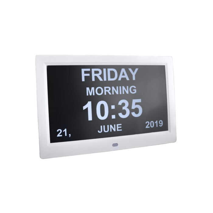 KCare Digital Clock With Alarm & Text Reminders 1