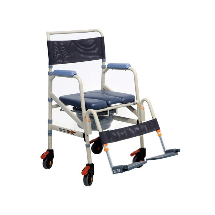 Showerbuddy Eco Traveller – Folding Shower Chair Commode 1