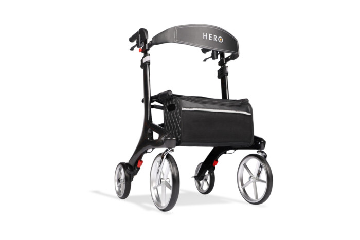 Hero Medical Outdoor Lite Seat Walker (Carbon Fibre)