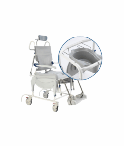 Aquatec Shower Commode Bed Pan Carrier