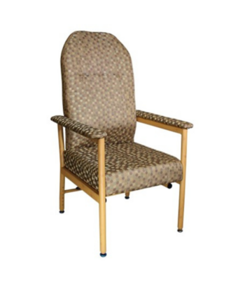 KCare Murray Bridge Dot Coffee Highback Day Chair